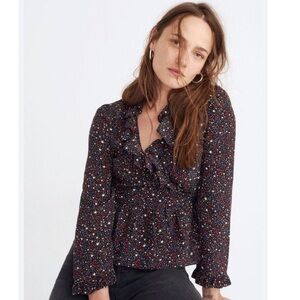 Floral Ruffle Women's Top - Madewell